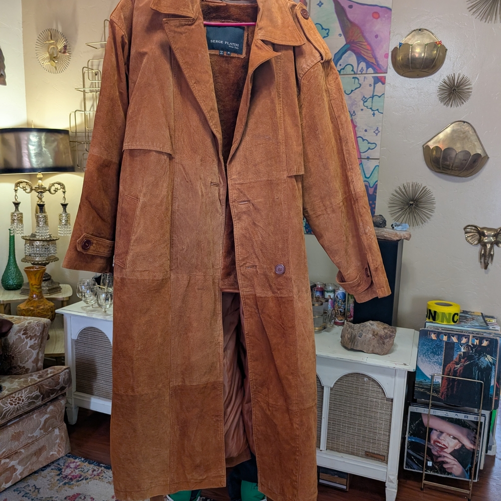 Anne Klein Tan Leather Jacket